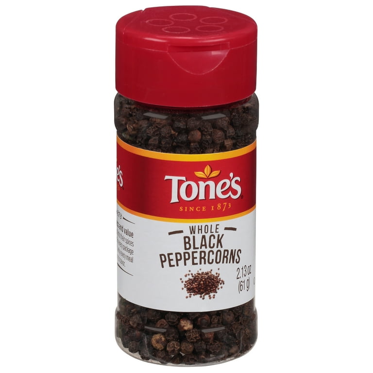 Todd's Black Pepper Whole Peppercorns (8.5 Oz