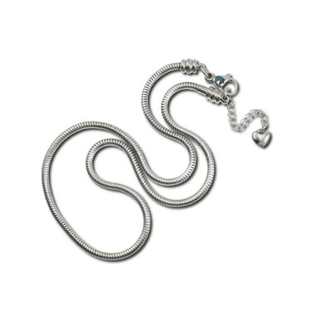 pandora claw clasp charms lobster snake charm fits chain cm stainless necklace inch steel