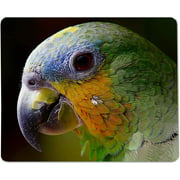 Yeuss Parrots Rectangular Non-Slip Mousepad Bird, Beak, Parrot, Fauna Beak,Bird,Fauna,Eye,Feather Gaming Mouse pad