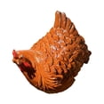 thumbnail image 4 of Escultura de pollo de granja artificial que simula una granja, para uso interior y exterior. naranja, 4 of 9