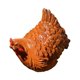 thumbnail image 4 of Adorno decorativo de modelo de gallina, estatua de artesanía extraíble, accesorios para fotos, pollo simulado naranja, 4 of 9