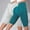 !Mint Green, variant on BODOAO 2 Pack Bermuda Shorts for Women Knee Length Women's High Waisted Stretch Long Shorts Walking Casual Yoga Short Hip Lifting Fitness Pants Compression and Tight Fit Yoga Short Beige L