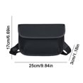 thumbnail image 3 of Bolso de hombro para hombre, bolso de teléfono móvil de cuero Pu impermeable, bolso diagonal, bolso de viaje FLhrweasw Nuevo, 3 of 7