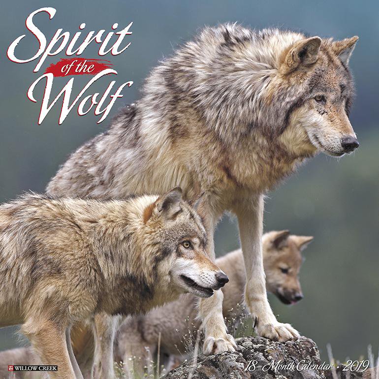 Spirit of the Wolf 2019 Wall Calendar (Other)