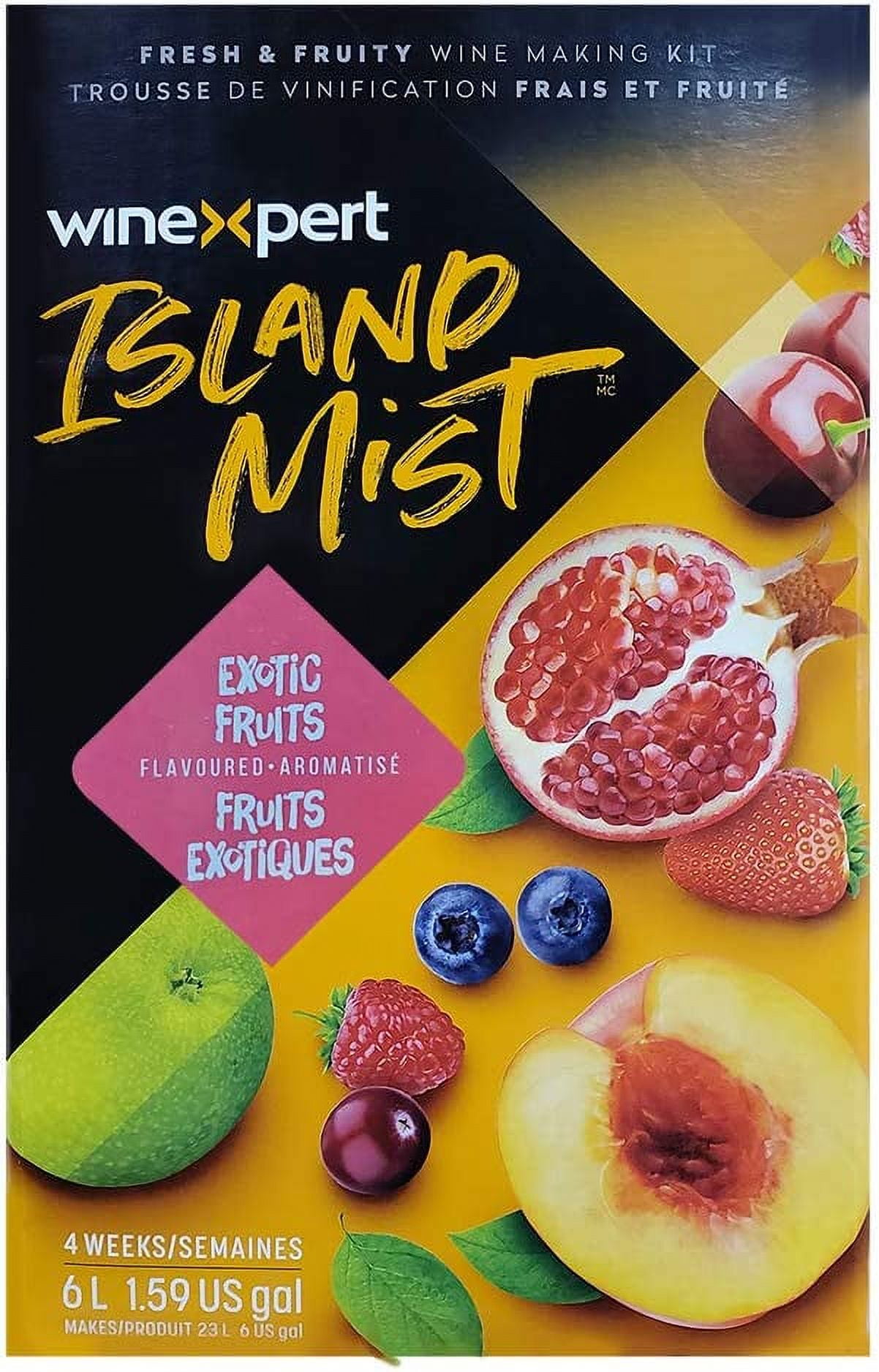 Island Mist Exotic Fruits White Zinfandel Wine Kit