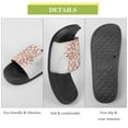 thumbnail image 7 of GZHJMY Stylish Slides for Women Men, Pink Pineapple Marble Soft Flexible Slip-on Sandals Slippers, 7 of 7