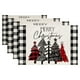 thumbnail image 1 of Decoraciones para Mesa Comedor Interior 4/6 Uds. Prácticos Manteles Individuales Navidad 18 X 12 Pulgadas Bonitos Y Creativos, 1 of 9
