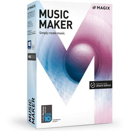 Magix Software ANR006089ESD Magix Music Maker ESD (Digital Code)