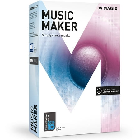 Magix Software ANR006089ESD Magix Music Maker ESD (Digital (Best Music Maker App For Pc)