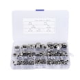 thumbnail image 1 of Ensemble de Fixations d'Écrous Hexagonaux en Acier Inoxydable Auto-Bloquants 175 Pcs/180 Pcs M3/M4/M5/M6/M8/M10/M12, 1 of 6