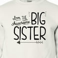 thumbnail image 3 of Inktastic I'm the Awesome Big Sister Youth Sweatshirt, 3 of 4