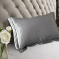 thumbnail image 4 of asddcavvf Solid Color Silk Pillowcase Silk No Zipper Envelope Pillow Pillow Cover Zipper Pillowcase Size, 4 of 6
