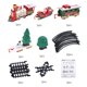 thumbnail image 2 of Ounissouiy Juguete de tren de Navidad Luces y sonidos Juego de tren de Navidad Vías de ferrocarril Juguetes Tren eléctrico de Navidad Regalo Juguetes Educativos, 2 of 6