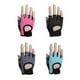 thumbnail image 5 of Mujeres Moda Entrenamiento de fuerza Guantes de medio dedo Guantes protectores de palma Equipamiento deportivo Guantes para levantamiento de pesas Entrenamiento con mancuernas (Rosa, Talla S), 5 of 5