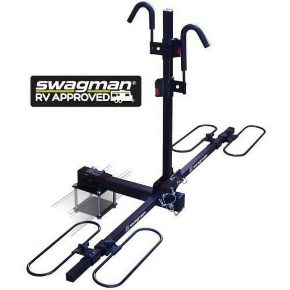 Swagman Traveler XC2 2 Inch Hitch Receiver Bike Rack with Bumper Adapter