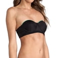 thumbnail image 2 of Zinke Women's Katie Bustier Bikini Top, Small, Black, 2 of 3