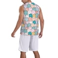 thumbnail image 2 of Sikiie Colorful Cute Pig Basketball Jersey Reversible Men's Mesh Athletic Sports Shirts Training Practice S-4XL4X-Large, 2 of 6