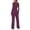 Purple, variant on Women's Pajama Sets 2 Piece Sleepwear Lounge Set Long Sleeve Top & Matching Joggers