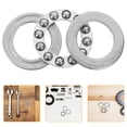 thumbnail image 3 of Miangastore Roulements à Billes pour Rouleaux de Butée : Roulement à Billes en Métal pour Chaises Suspendues, Balançoires - Facile à Installer et Réducteur de Bruit pour Accessoires de Sièges de Berceau, 3 of 8