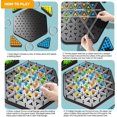 thumbnail image 3 of Yanluna Chain Triangle Chess Game Triggle Rubber Band Game Educational Interactive Game Battle Set For Family Party Gift, 3 of 6