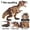 A, variant on SDJMa Dinosaur Toy Tyrannosaurus Rex, Realistic Dinosaur Figure T-Rex Plastic Educational Prehistoric Animal Dinosaur Figurines for Kids Toddlers
