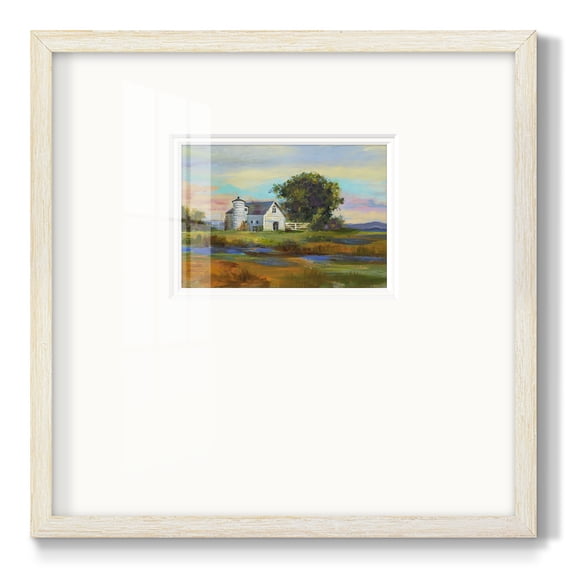 Down by the BarnPremium Framed Print