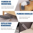 thumbnail image 3 of Plumero Limpieza de 6 Packs, Plumero Telarañas Extensible con Palo de Ajuste, Plumero Retráctil Lavable de Microfibra, Sacudidor para Limpieza Polvo Techos/Abanicos/Ventanas/Muebles/Paredes, 3 of 4