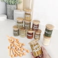 thumbnail image 3 of Eco-Conscious Craftsmanship, Mini Wooden Spoons, Nature Wood, Reusable, Easy Access To Spices And Condiments, 50 Pieces For Home And Party Use, 3 of 7