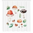 thumbnail image 3 of Ambesonne Autumn Shower Curtain, Fall Season Mushroom, 69"Wx75"L, Multicolor, 3 of 3