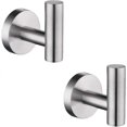 thumbnail image 1 of Bathroom Towel Hook Sus 304 Stainless Steel Coat Hook Round Clothes Towel Coat Bathrobe Hook, 1 of 5