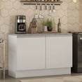 thumbnail image 2 of Mostrador Madesa Glamy 120 cm 2 Puertas G24120GLCT Blanco, 2 of 6