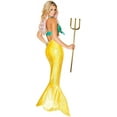 thumbnail image 2 of Mystical Mermaid Costume Roma Costumes 4654 Aqua/Yellow, 2 of 2