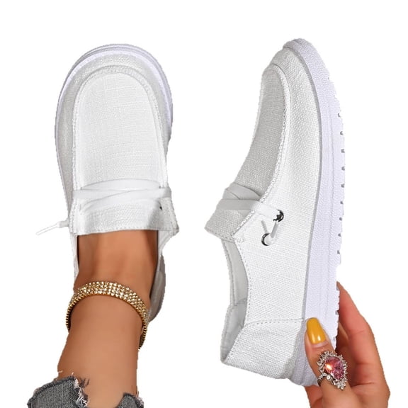 Women's Slip-Resistant Loafers - Lightweight, Breathable shoes Suitable for outdoor walking