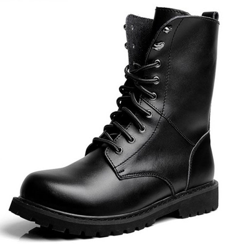men mid calf boot