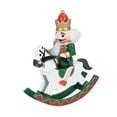 thumbnail image 5 of Nutcracker Figurine Decoration Wooden Rocking Horse for Christmas Holiday Indoor Home Office Table Centerpiece, 5 of 9