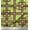 Light Green, variant on Soimoi Blue Cotton Duck Fabric Square Geometric Print Fabric by the Yard 42 Inch Wide