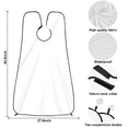 thumbnail image 2 of Babero para Afeitar, Delantal para Barba, Kit de Paño de Afeitar Impermeable, Capa Antiadherente para Barba, Babero para Recortar Barba con Ventosa Fuerte, un Regalo para Todos los Hombres, 2 of 5
