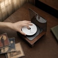 thumbnail image 5 of THINKYA DVP-560 Retro CD Player for Home, Wooden Desktop CD Player with Built-in Dual Speakers, Bluetooth 5.3 Transmitter & Receiver, USB/SD Playback, AUX & SPDIF Output, Rechargeable, Remote Control, 5 of 14