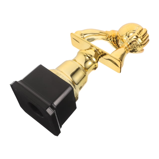 TEHAUX Trofeo Decorativo De De Fútbol En Plástico Dorado Para Premio Y Recuerdo Deportivo