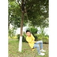thumbnail image 4 of Wooden Round Disc Plate Swing Seat With Hanging Rope, 4 of 6