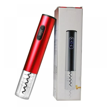 

Electric Wine Bottle Opener Corkscrew in Stainless Steel with Auto Activation，Powered by 4 Batteries (not Included)