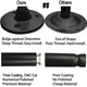 thumbnail image 5 of Soporte para proyector 2-Be-Best Mini para techo/pared con ajuste de 360°. Negro, 5 of 7
