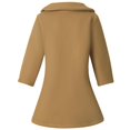 thumbnail image 3 of Generic Jackets for Kids Trendy Plus Size Girls Dress Coat Winter Warm Jacket Long Sleeve Button Trench Coats Pocket Long Outerwear for Cute Casual Comfortable Hoodies ﻿ ﻿(3-4 Years,Brown), 3 of 7