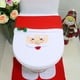 thumbnail image 4 of Funda para asiento de inodoro de baño a prueba de moho y resistente al agua con diseño navideño, almohadilla para pies y juego de funda para tanque de agua, 4 of 10