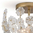thumbnail image 3 of Regina Andrew 16-1176 Charlotte 2 Light 16" Wide Semi-Flush Bowl Ceiling Fixture - Brass, 3 of 5