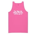 thumbnail image 1 of I'm Not An Angry Person Neon Tank Top, 1 of 1