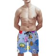 thumbnail image 6 of Battle for Dream Island BFDI Mens Board Shorts Quick Dry Swim Trunk Lightweight Soft Swimsuit Bathing Suit for Boys 3XL, 6 of 8