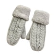 thumbnail image 2 of Winter Thermal Knitted For And Cold Weather Windproof Fleece Lined Touchscreen Compatible Hand Warmers, 2 of 8