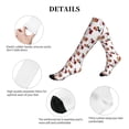 thumbnail image 5 of Lsque Cute Cat And Christmas Gift Pattern Sport Compression Socks for Men & Women 15-20 mmHg Knee High Nurse Pregnant Running Medical and Travel Athletic, 5 of 6