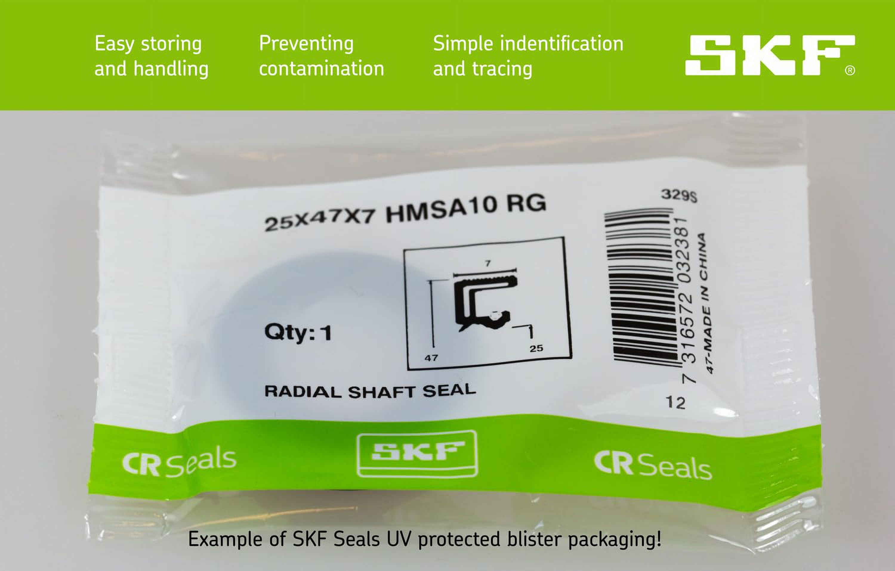 SKF Radial Wellendichtring 78x100x10 HMSA10 RG - Mit Schutzlippe